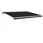 Tenda da Sole Retrattile Automatica 450x350 cm Antracite