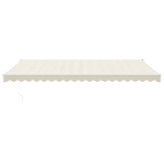 Tenda Sole Automatica Retrattile Crema 5x3 m