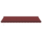 Tenda da Sole Retrattile Automatica Bordò 600x300 cm