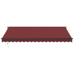 Tenda da Sole Retrattile Manuale Bordò 450x300 cm