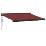 Tenda da Sole Retrattile Automatica Bordò 350x250 cm