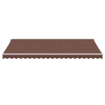 Tenda da Sole Retrattile Automatica Marrone 500x350 cm