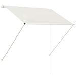 Tenda da Sole Retrattile 150x150 cm Crema