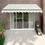 Tenda Sole Automatica Retrattile Crema 3x2,5 m