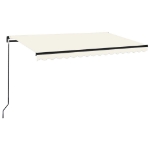 Tenda da Sole Retrattile Manuale 450x350 cm Crema