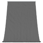 Tenda da Sole Retrattile Antracite 100x150 cm Tessuto e Acciaio