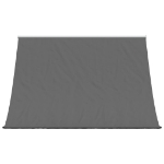 Tenda da Sole Retrattile Antracite 200x150 cm Tessuto e Acciaio