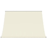 Tenda da Sole Retrattile Crema 200x150 cm in Tessuto e Acciaio