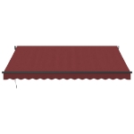 Tenda da Sole Retrattile Automatica Bordò 400x300 cm