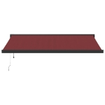 Tenda da Sole Retrattile Automatica Bordò 400x300 cm