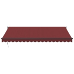 Tenda da Sole Retrattile Automatica Bordò 450x300 cm