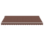 Tenda da Sole Retrattile Automatica Marrone 450x350 cm