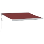 Tenda da Sole Retrattile Automatica Bordò 350x250 cm