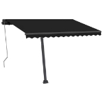 Tenda Automatica con Sensore Vento e LED 350x250 cm Antracite