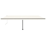 Tenda da Sole Autoportante Automatica 600x300 cm Crema