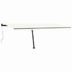 Tenda da Sole Autoportante Automatica 600x300 cm Crema