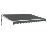 Tenda Sole Automatica Retrattile Antracite 3,5x2,5 m