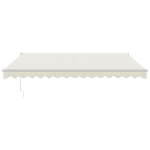 Tenda Sole Automatica Retrattile Crema 4,5x3 m