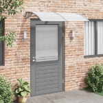 Tettoia per Porta Grigia 150x100 cm Policarbonato