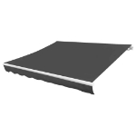 Tendone Parasole in Tela Antracite 400x300 cm