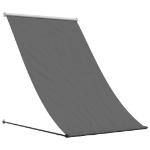 Tenda da Sole Retrattile Antracite 150x150 cm Tessuto e Acciaio