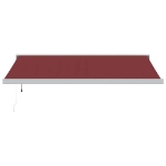 Tenda da Sole Retrattile Automatica Bordò 400x300 cm