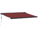 Tenda da Sole Retrattile Automatica Bordò 450x300 cm