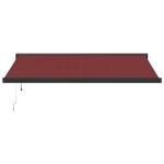 Tenda da Sole Retrattile Automatica Bordò 450x300 cm