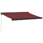 Tenda da Sole Retrattile Manuale Bordò 350x250 cm