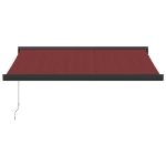 Tenda da Sole Retrattile Manuale Bordò 350x250 cm