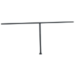 Set Pali per Tenda da Sole Antracite 600x245 cm Ferro