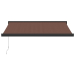 Tenda Sole Retrattile Manuale 300x250 cm Marrone