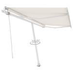 Tenda da Sole Automatica Autoportante 450x350 cm Crema