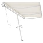 Tenda da Sole Autoportante Automatica 600x350 cm Crema