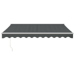 Tenda Sole Automatica Retrattile Antracite 3x2,5 m