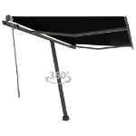 Tenda da Sole Automatica Autoportante 350x250 cm Antracite