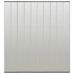 Zanzariera per Porta con 10 Sezioni a Rete Nera 240x240 cm