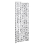 Zanzariera Grigio Chiaro e Grigio Scuro 90x220 cm Ciniglia
