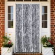 Zanzariera Argento 90x220 cm Ciniglia