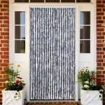 Zanzariera Argento 90x220 cm Ciniglia