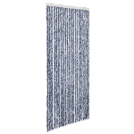 Zanzariera Blu e Bianco 90x200 cm Ciniglia