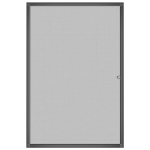 Zanzariera per Finestre Antracite 80x120 cm