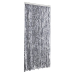 Tenda Antimosche Grigio Argento 100x230 cm in Ciniglia