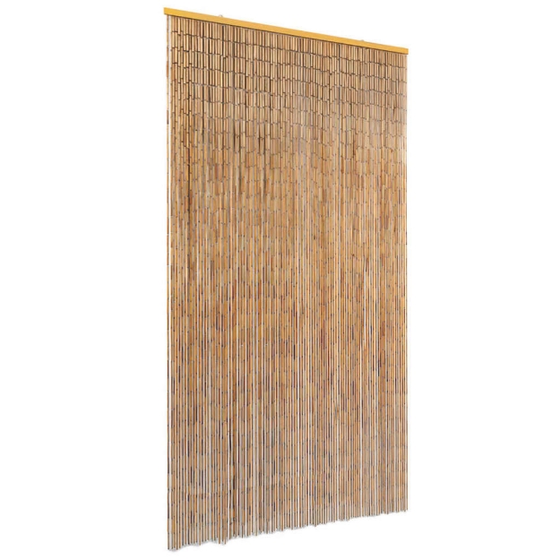 Tenda Antimosche per Porte in Bambù 100x220 cm