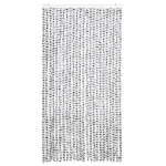 Zanzariera Grigio Chiaro e Grigio Scuro 100x220 cm Ciniglia