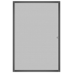 Zanzariera per Finestre Antracite 90x120 cm