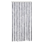 Tenda Antimosche Grigia e Bianca 100x200 cm in Ciniglia