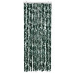 Tenda Antimosche Verde e Bianca 56x200 cm in Ciniglia