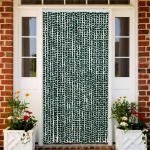 Tenda Antimosche Verde e Bianca 118x220 cm in Ciniglia