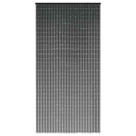 Tenda Antimosche per Porte Grigio Scuro 100x220 cm Bambù